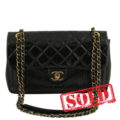 chanel python flap bag 2013